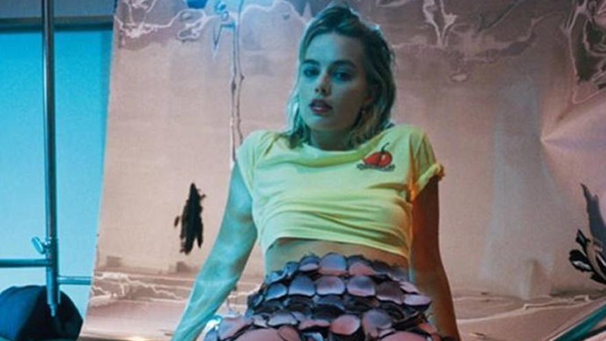 Primera imagen de Margot Robbie en lo nuevo de Tarantino