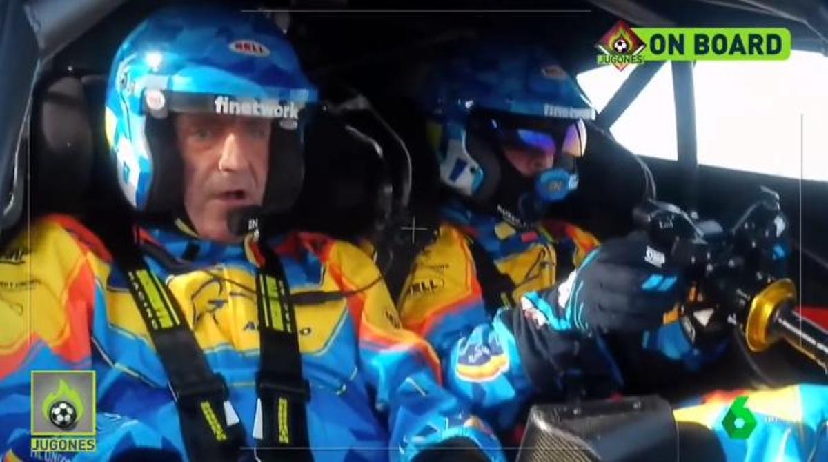 Vídeo | Els problemes de Pedrerol amb Fernando Alonso: «Para, para...»