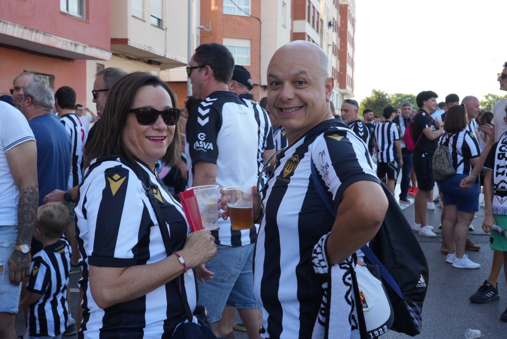 Así disfruta la afición del CD Castellón en Castalia