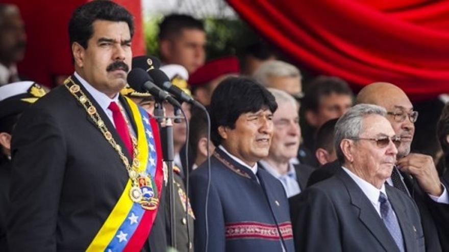 Caracas se vuelca con Hugo Chávez