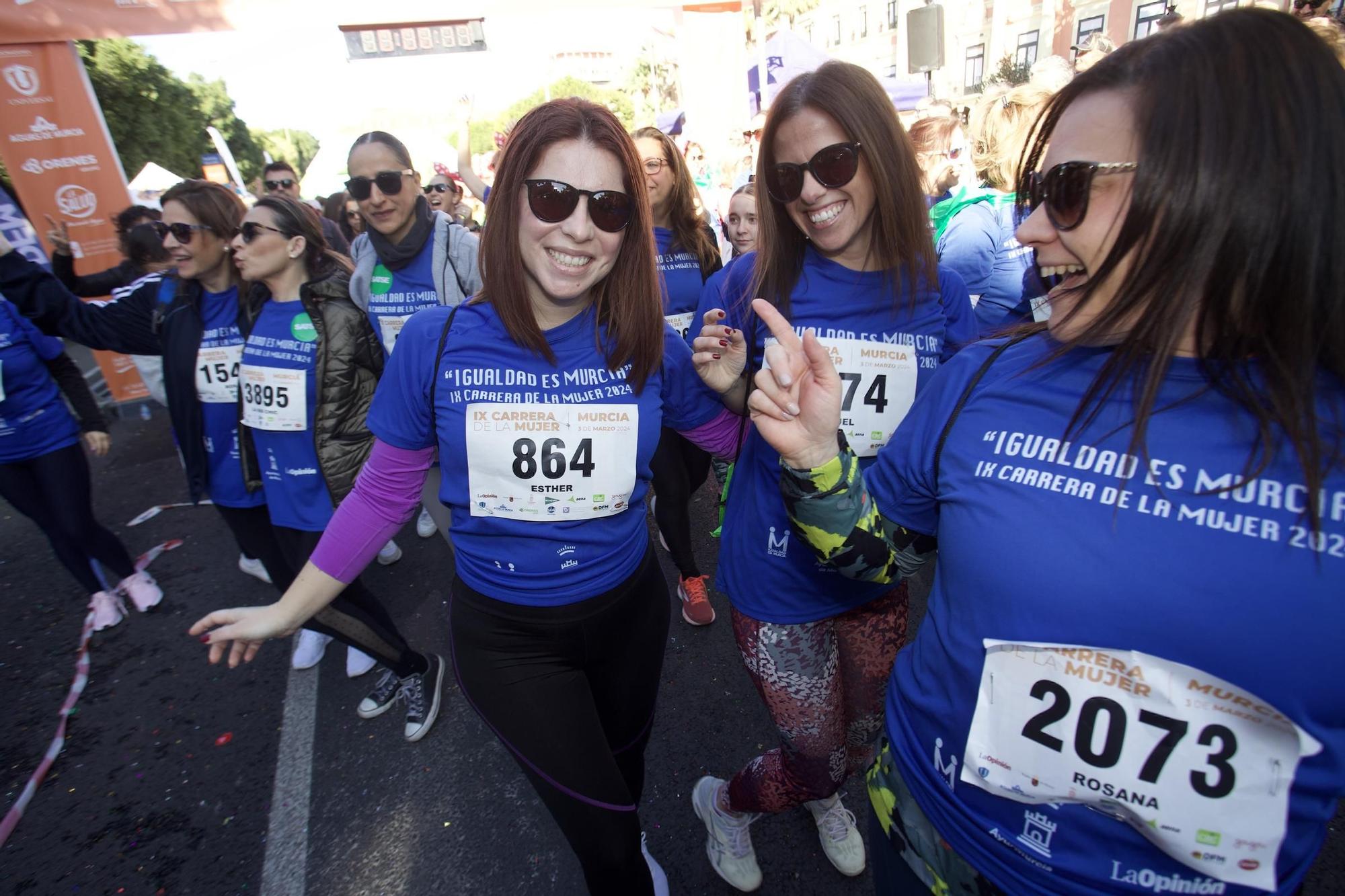 Las imágenes de la salida de la Carrera de la Mujer de Murcia 2024