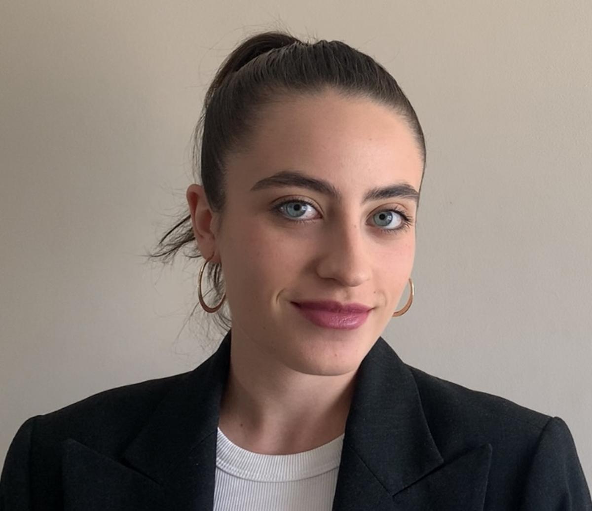 La periodista zamorana Rebeca Álvarez.