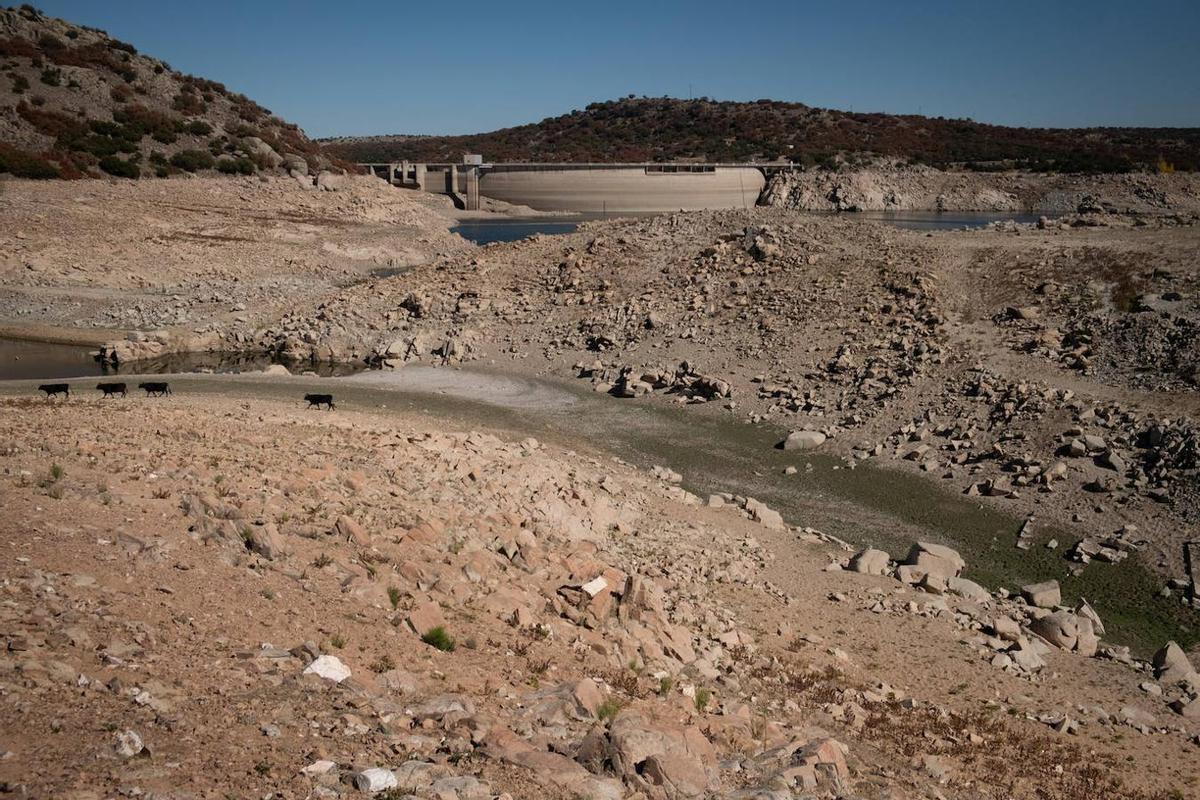 Embalse en Ávila, en una imagen de archivo