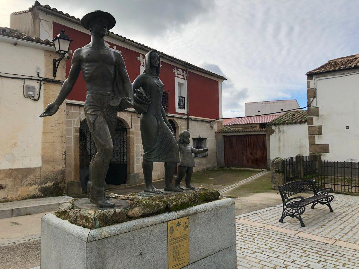 Plasenzuela, uno de los municipios beneficiarios de las ayudas.