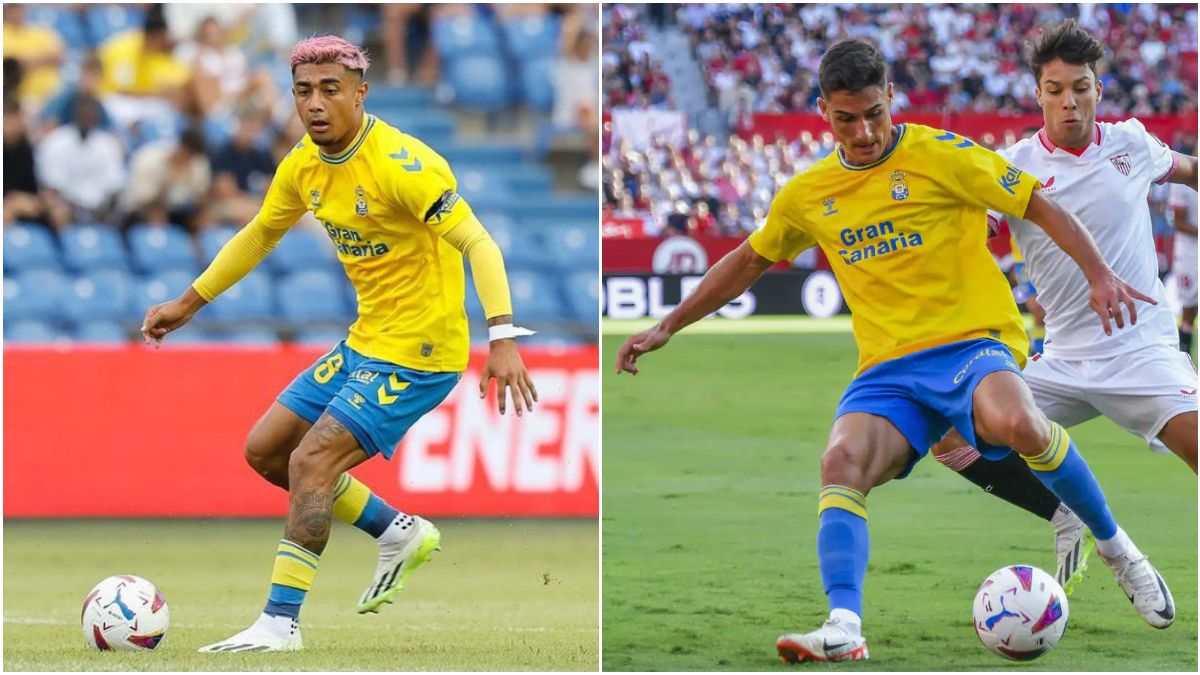 Julián Araujo - Sergi Cardona, i terzini dell'UD Las Palmas