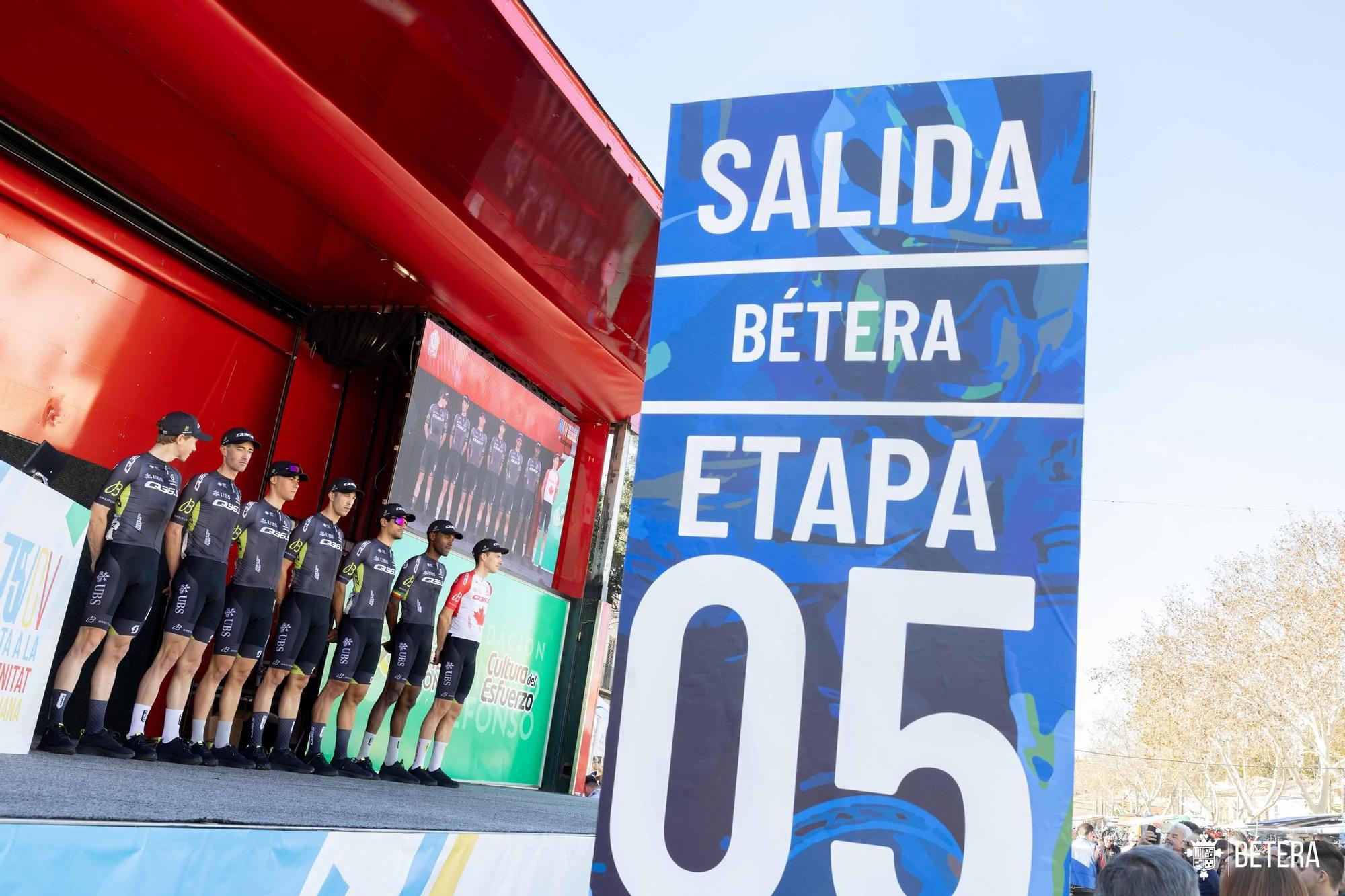 La última etapa de la Volta a la Comunitat Valenciana llena Bétera de buen ciclismo