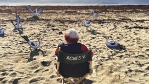 La cineasta Agnès Varda.