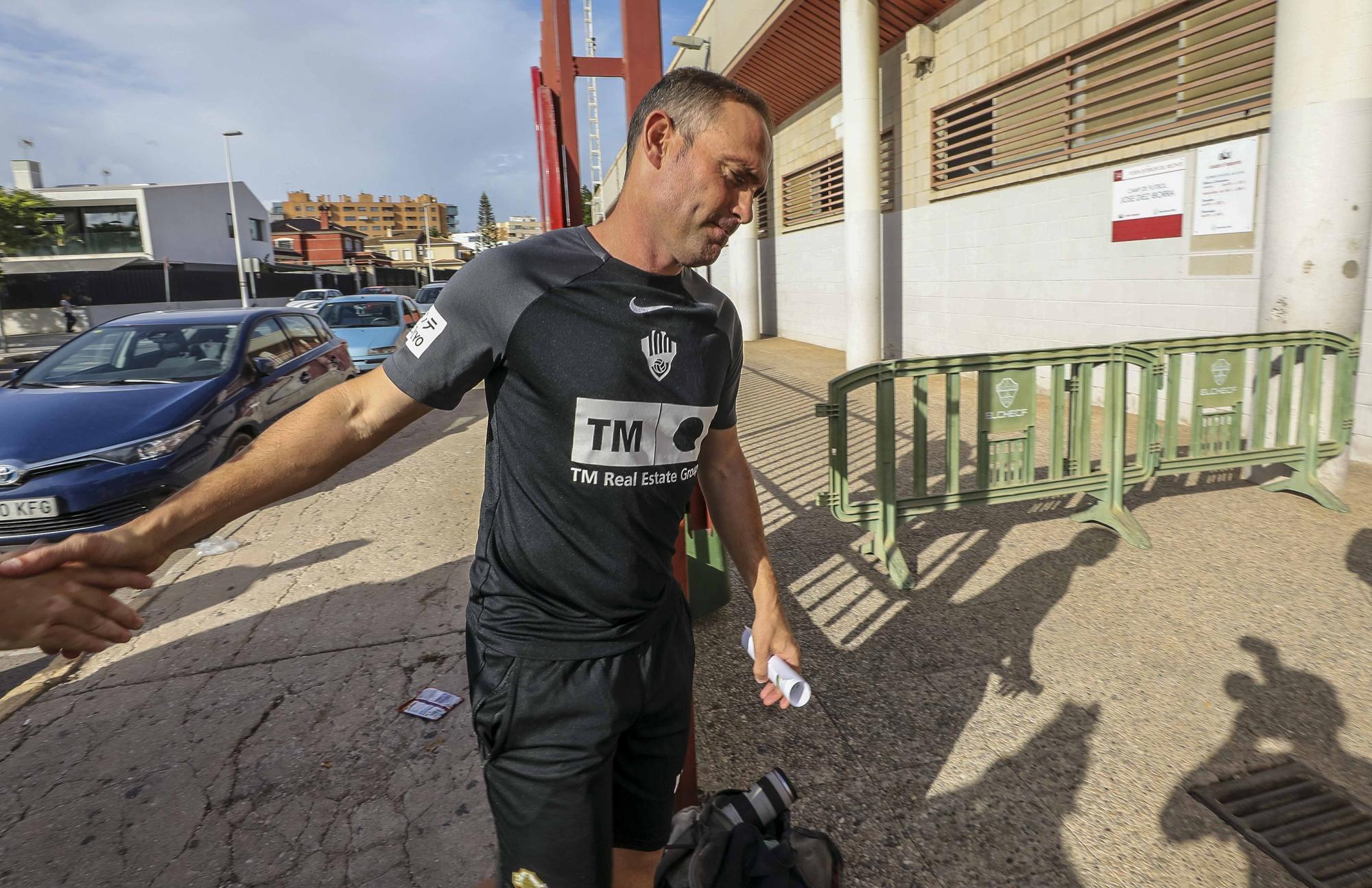 Gallego y Nino comienzan a preparar al Elche pensando en el Mallorca