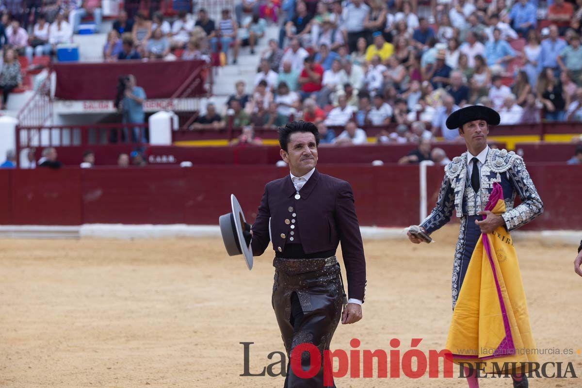 Corrida de Rejones en la Feria Taurina de Murcia (Andy Cartagena, Diego Ventura, Lea Vicens)