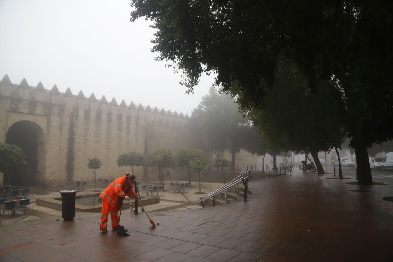 La niebla cubre Córdoba