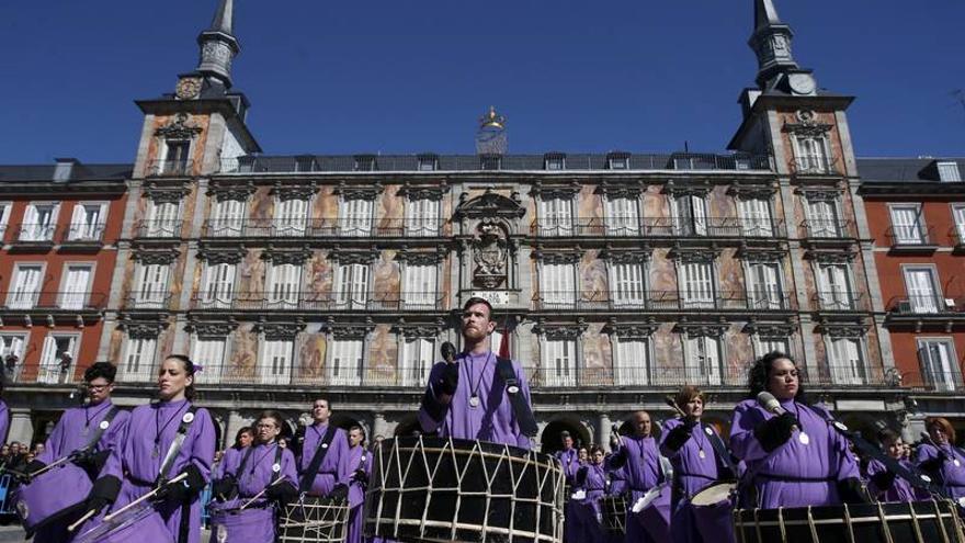 Tambores de Aragón en Madrid