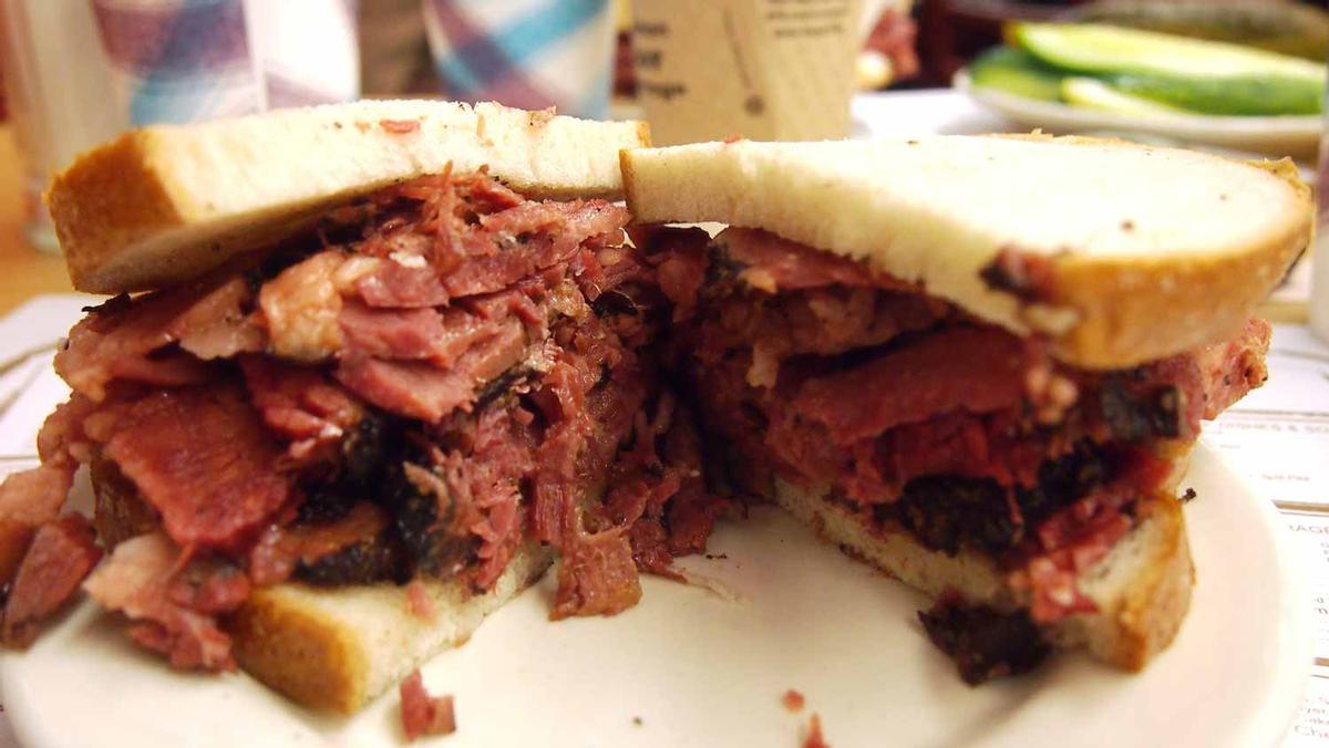 Sandwich pastrami