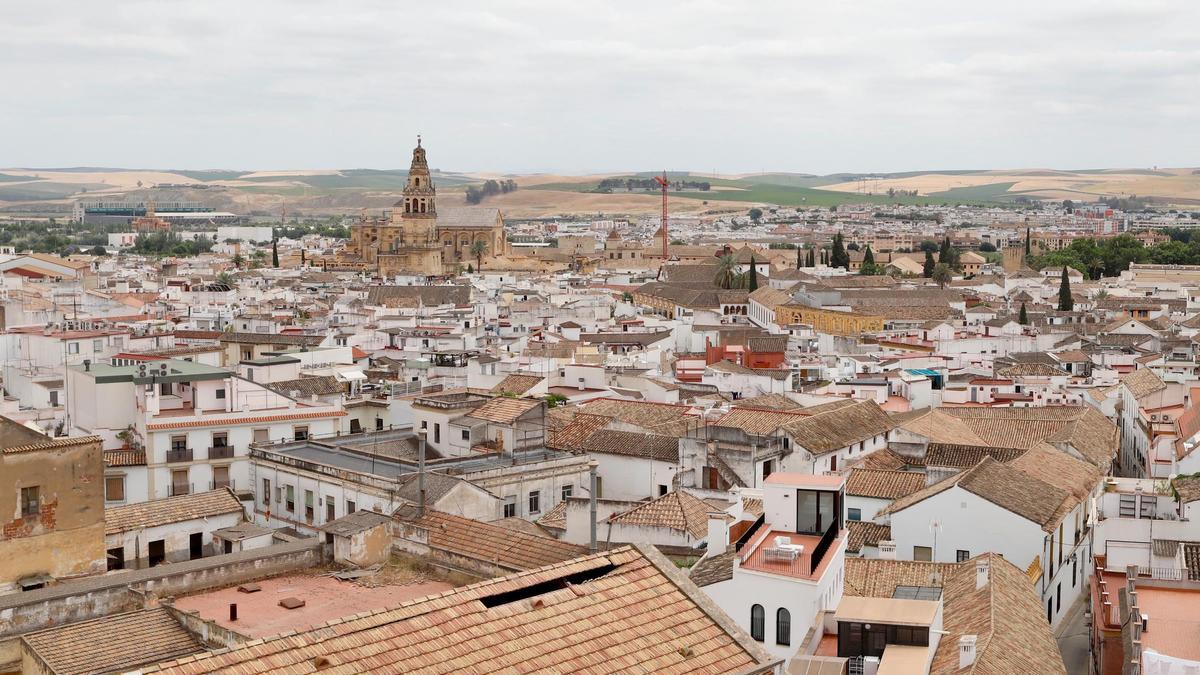 Vista aérea de Córdoba.