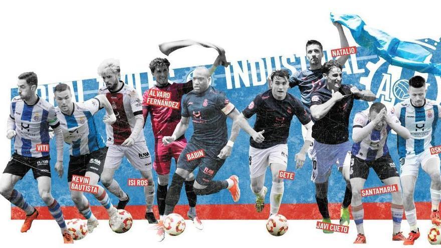Los héroes del ascenso del Avilés lo tienen claro: "Fue uno de los mejores momentos de nuestras carreras"