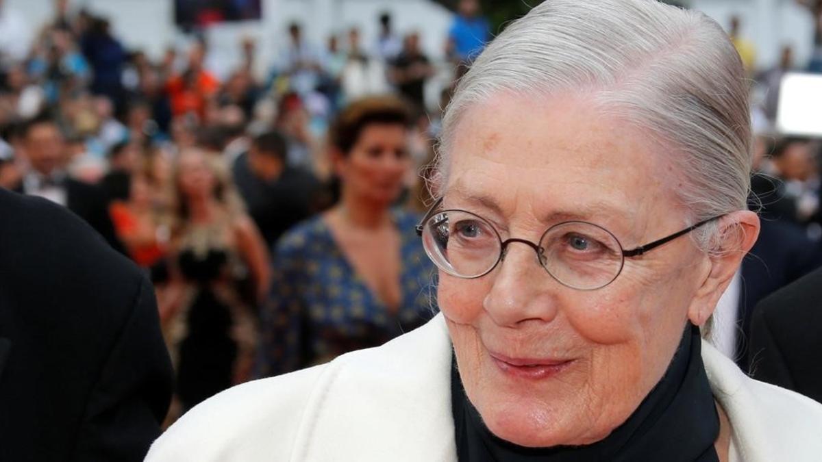 Vanessa Redgrave, en el festival de Cannes.