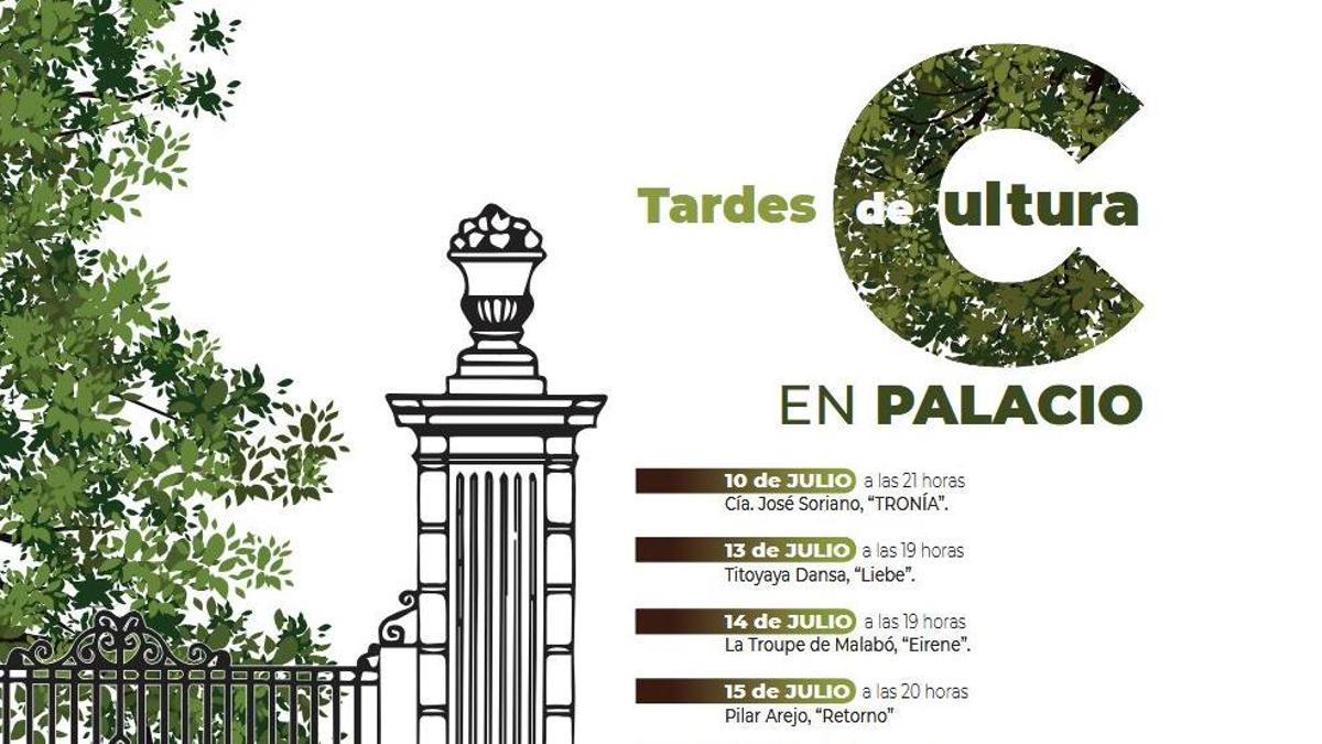 ‘Tardes de Cultura en Palacio’ se enmarca en la programación del Festival d’Arts Escèniques d’Alacant, Fresca!, organizado junto al IVC
