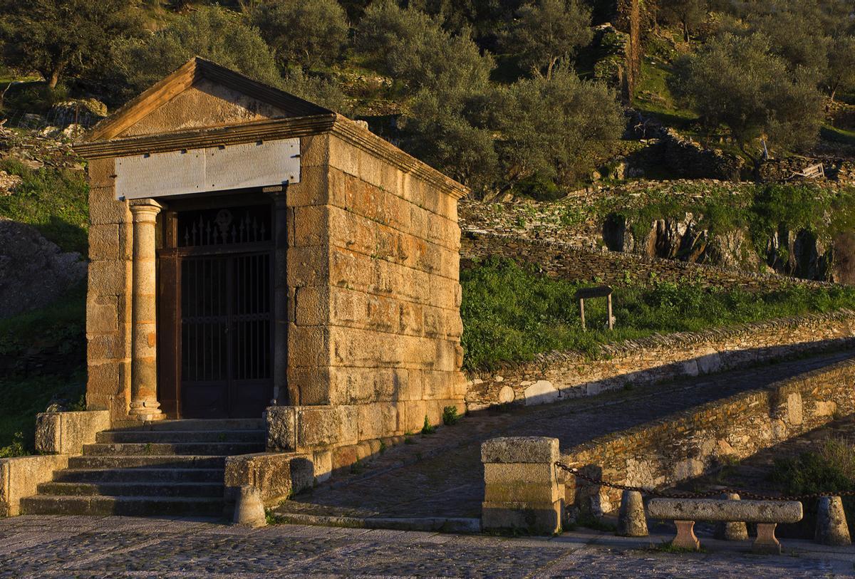 El templo romano de Alcántara