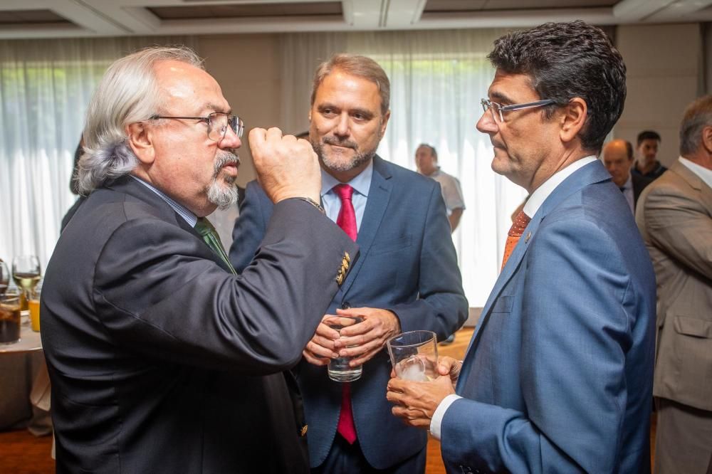 Invitados en la gala del Colegio de Ingenieros