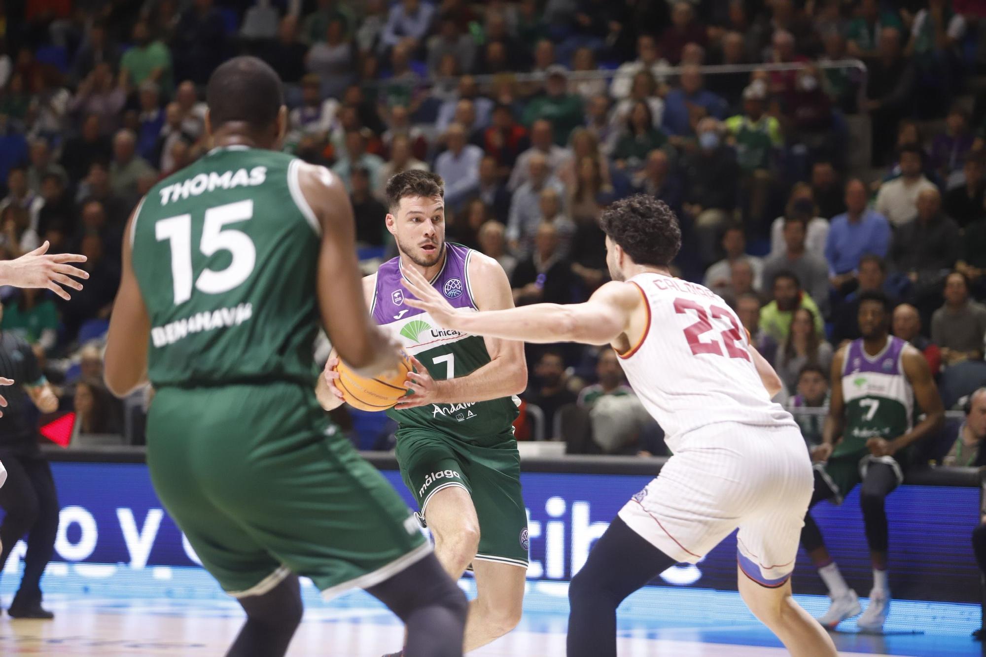 El Unicaja - Galatasaray de la BCL, en imágenes