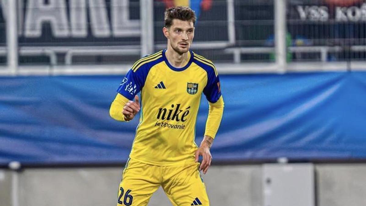 Kosa, en un partido de la pasada temporada con el Kosice.