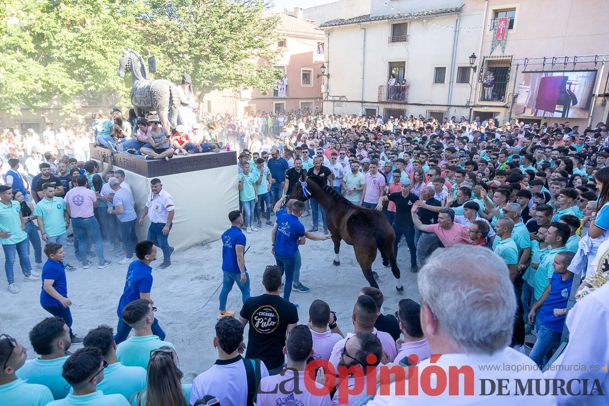 Entrada de caballos al Hoyo en las Fiestas de Caravaca