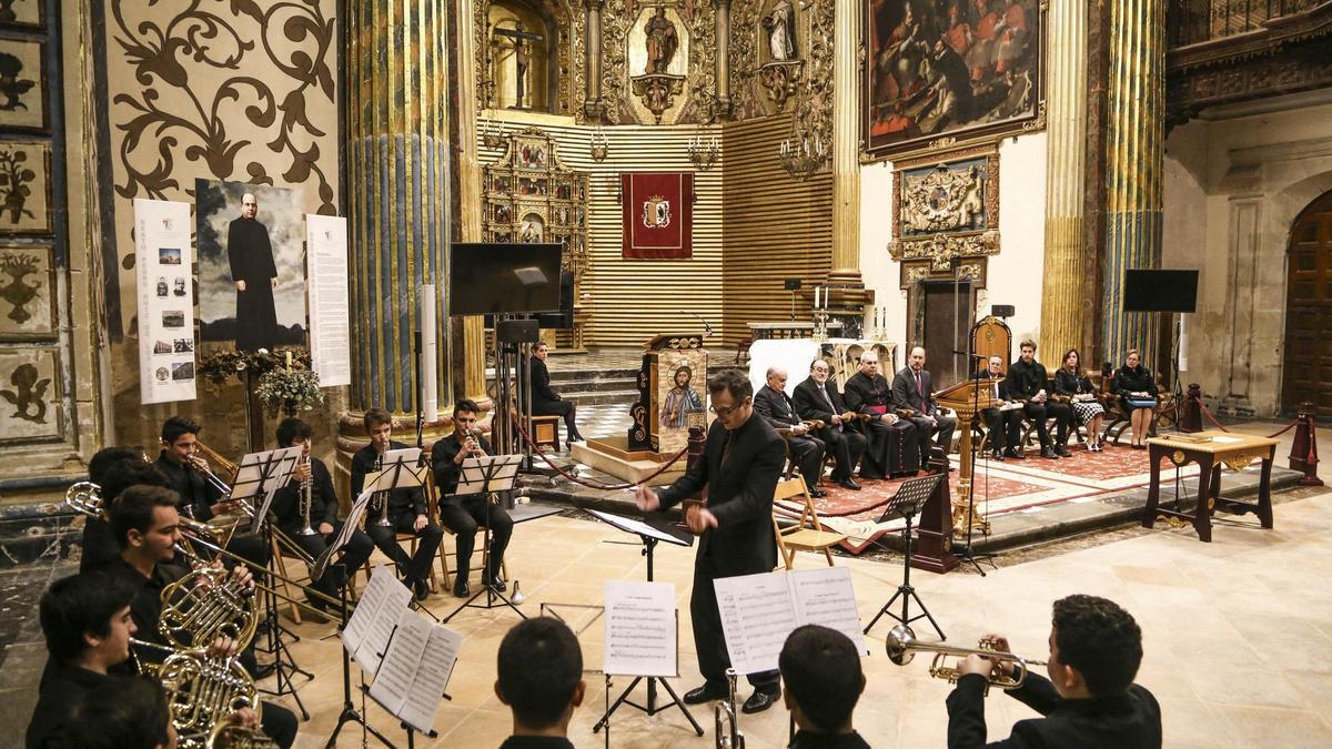 Acto de investitura de Caballeros de San Antón en Santo Domingo, en una imagen de archivo