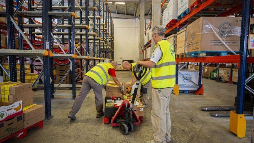 El Banco de Alimentos de Zaragoza pedirá ayuda al consistorio y al Ejército