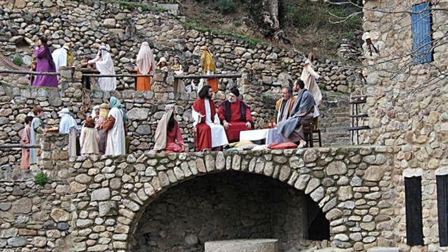 Una representació de la Passió de Sant Climent Sescebes.