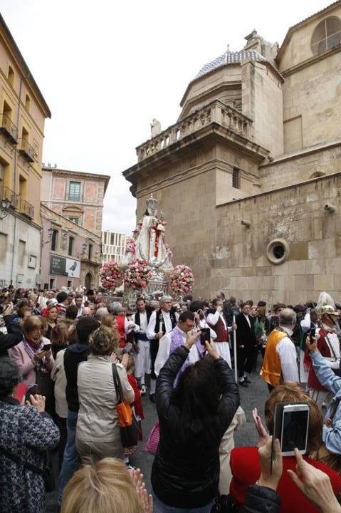 Misa Huertana y procesion de la Virgen de la Fuensanta en el Bando 2015