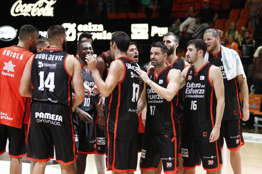 Las mejores imágenes del Valencia Basket - Estudiantes de pretemporada