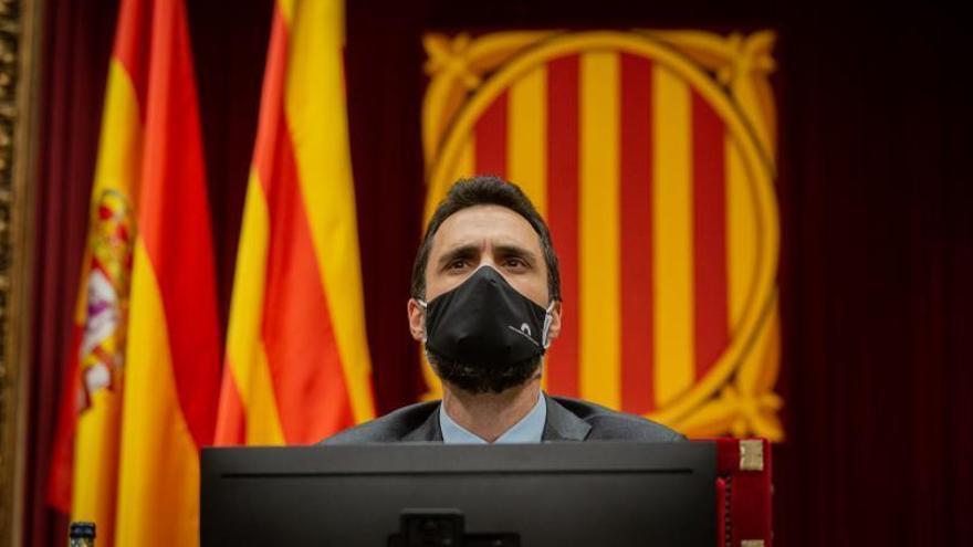 El presidente del Parlamento catalán, Roger Torrent.