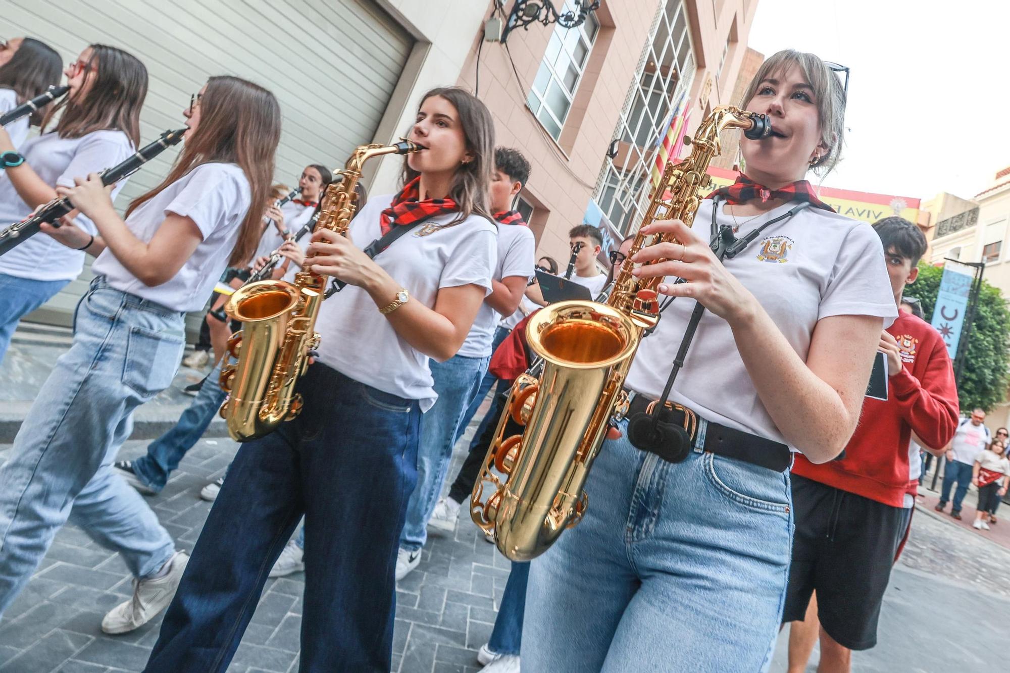 Así fue la procesión de la Virgen del Pilar en Callosa de Segura