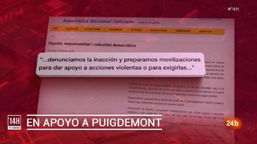 TVE traduce &#039;accions valentes&#039; por &quot;acciones violentas&quot; en una noticia sobre la ANC