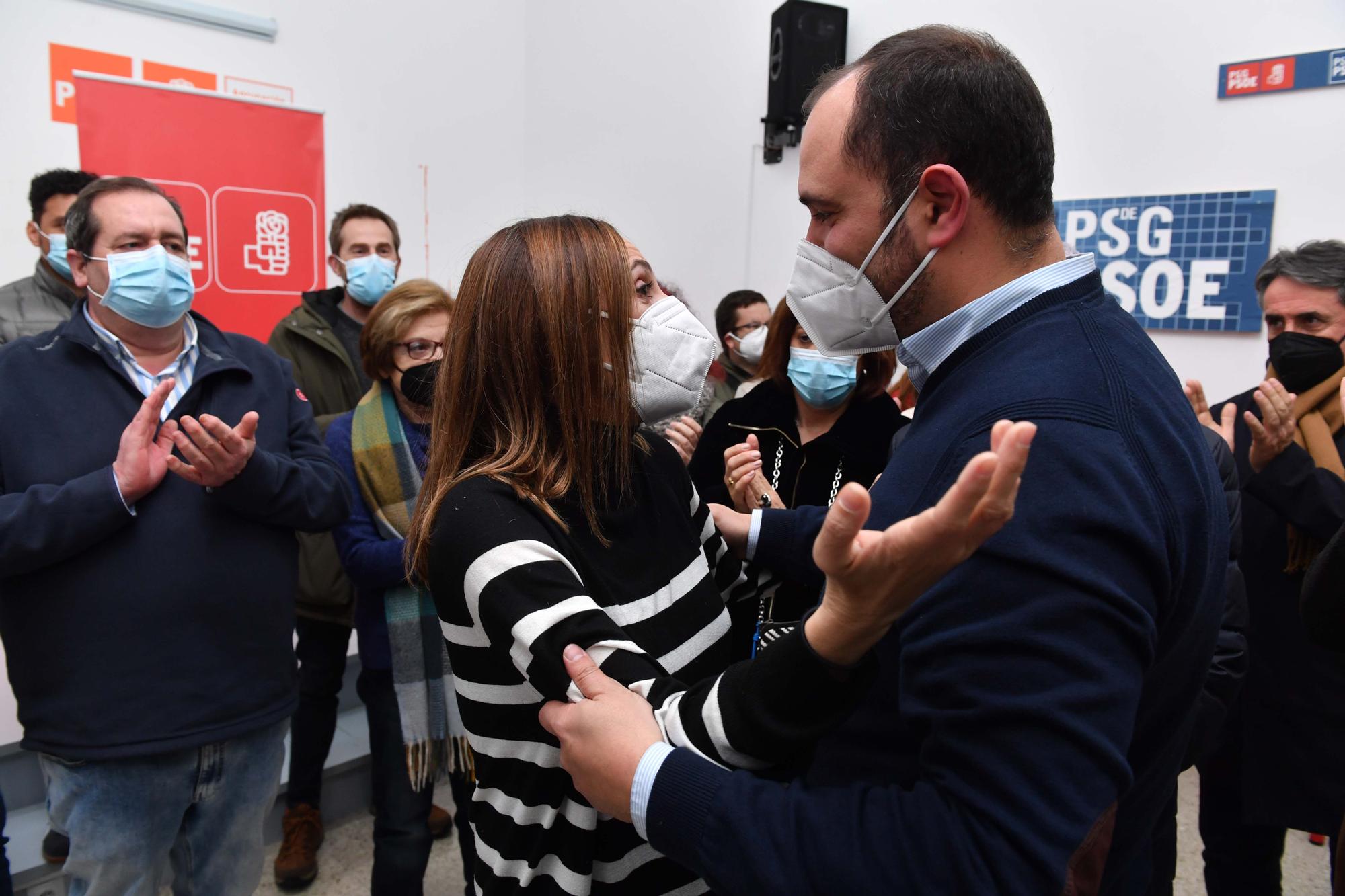 Bernardo Fernández se hace con el mando del PSdeG coruñés y refuerza a Formoso