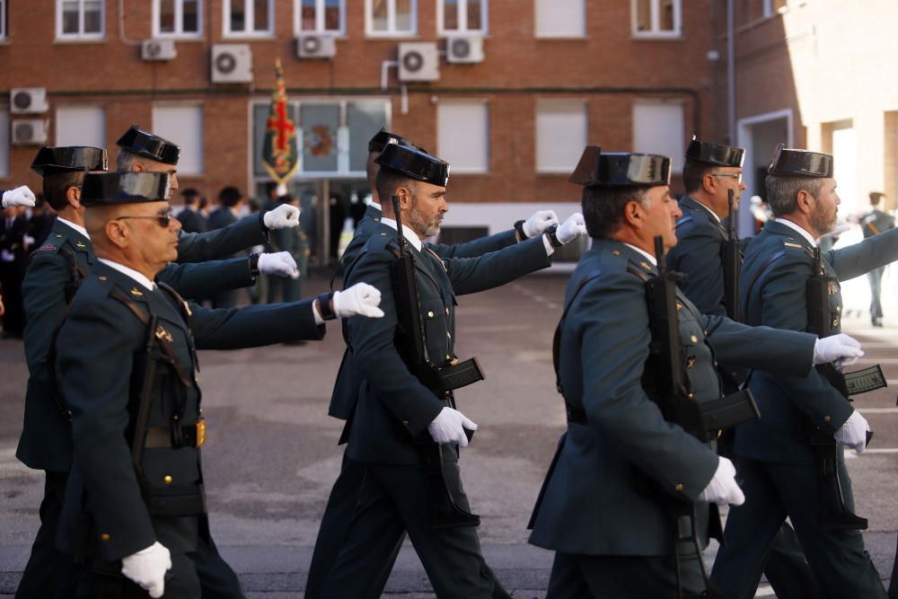 Toma de posesión del nuevo coronel jefe de la Comandancia de la Guardia Civil de Málaga