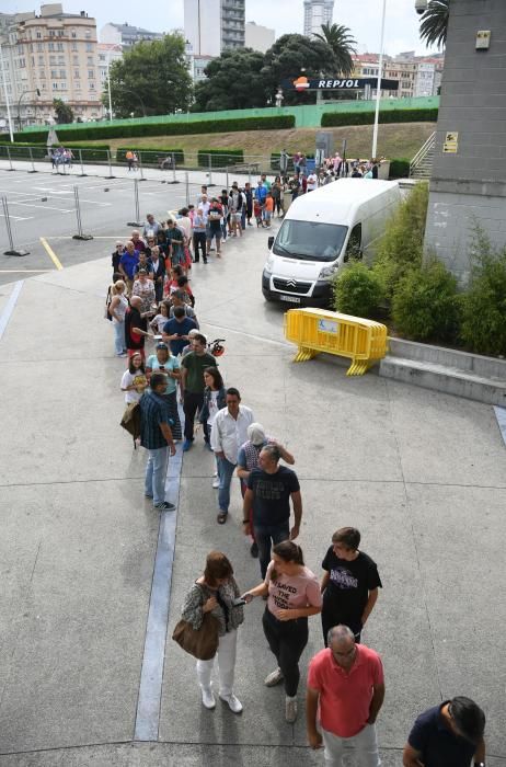 Son en total 8.564 los abonados afectados por las obras en Riazor.