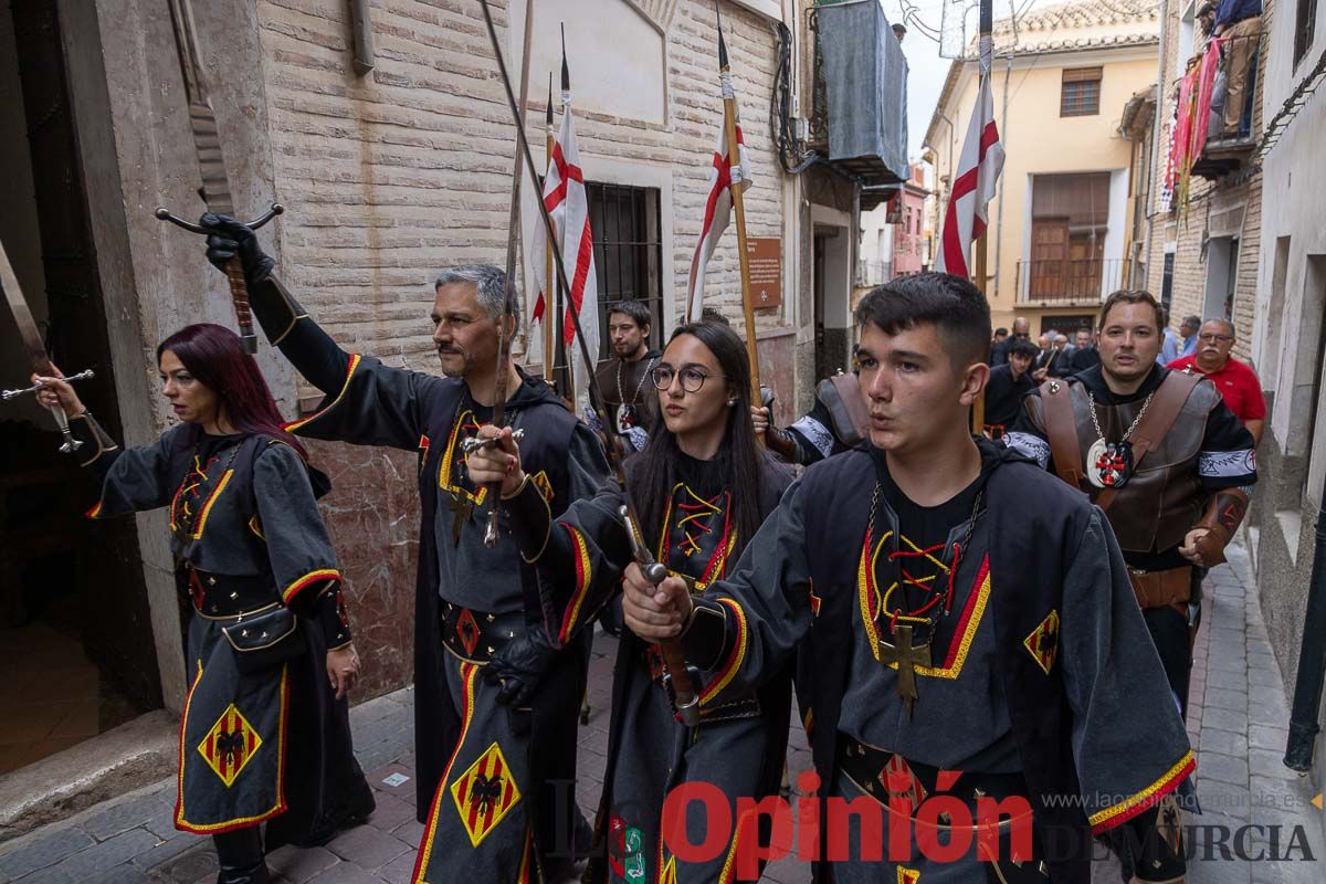 Procesión del día 3 en Caravaca (bando Cristiano)