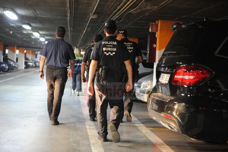 Desalojan al presunto violador del parking de la Glorieta