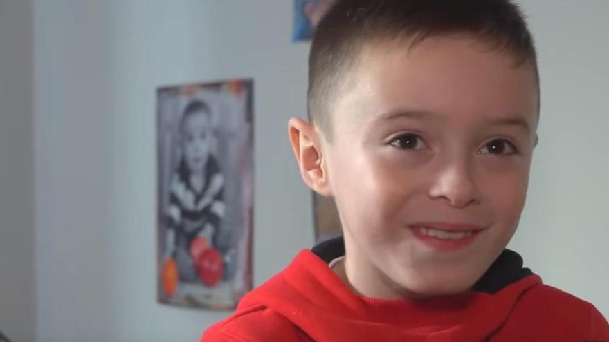 Lanzan una campaña para buscar donante de médula para Daniel, de 8 años