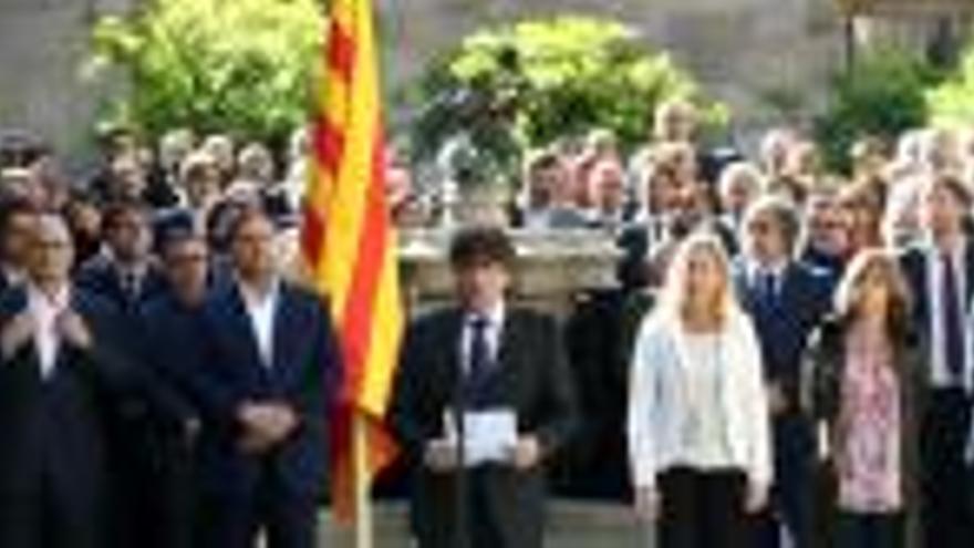 El Govern català «en ple» es fa responsable de fer el referèndum