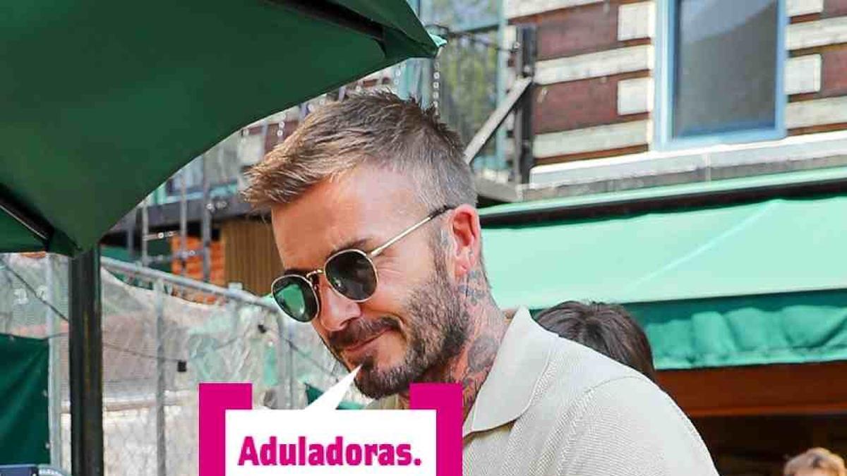 David Beckham nos llama aduladoras