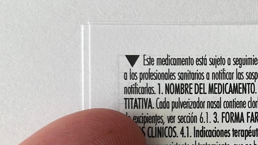 ¿Sabes qué significa el triángulo negro invertido en el prospecto de un medicamento?