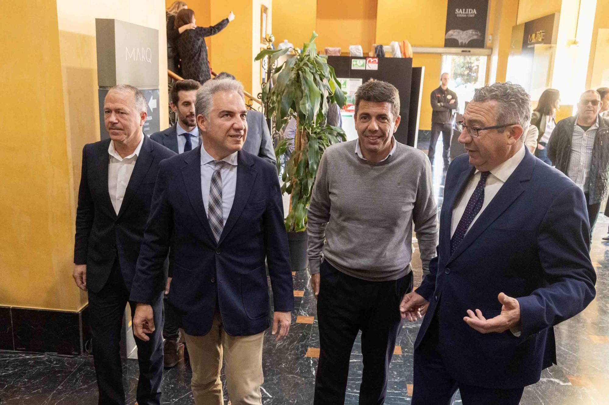 Mazón recibe el el apoyo del PP acto 'Más España, más Europa. Políticas de Vivienda" celebrado en Alicante