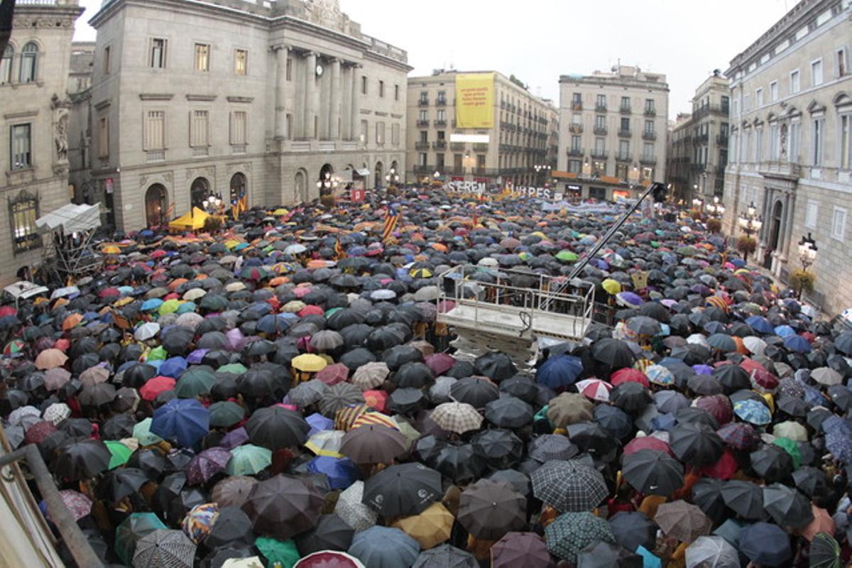 Concentració a Barcelona.