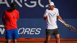 Nadal rebaja las expectativas sobre su regreso en Barcelona: «Estoy aquí para ver qué tal»