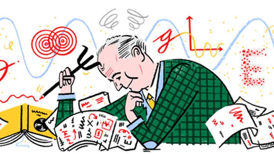 Max Born, padre de la mecánica cuántica, en el &#039;doodle&#039; de Google