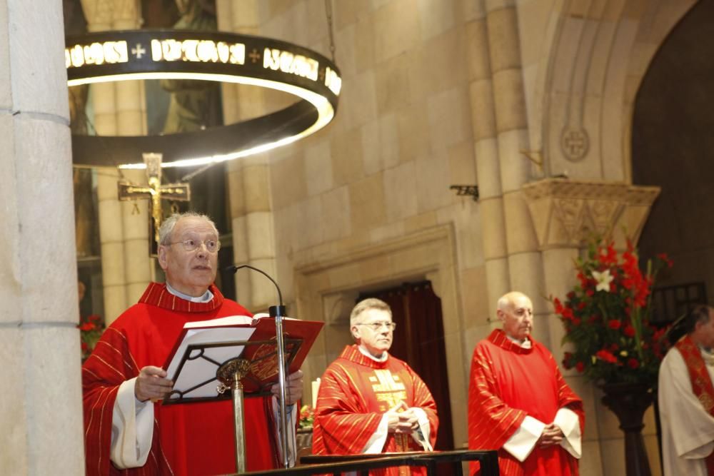 Celebración de la festividad de San Pedro en Gijón