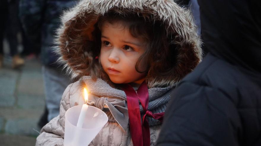 GALERÍA | Las candelas iluminan Zamora