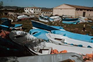 So sieht es auf dem Friedhof der Migrantenboote auf Mallorca aus
