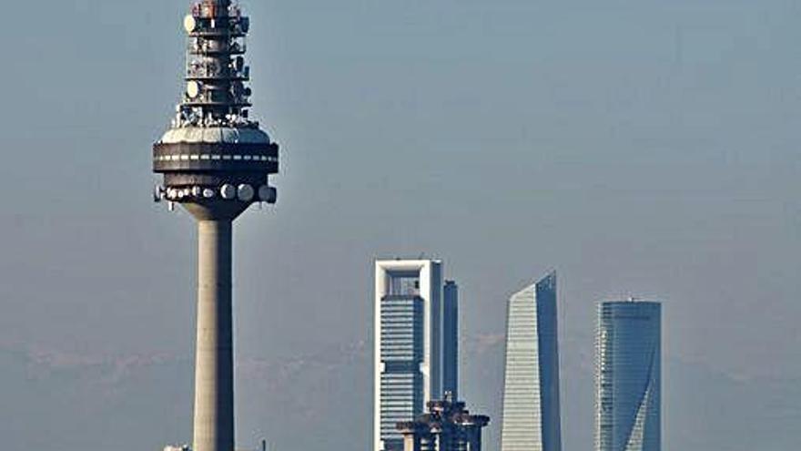 Edificio Torrespaña de RTVE, en Madrid.